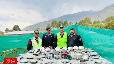Lower Chitral: Traffic Police Campaign Removes Illegal LED and Flash Lights from Dozens of Vehicles