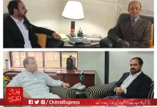 PML-N Leader Niaz A. Niazi Advocate Holds Key Meetings in Islamabad; Steps Taken to Resume Work on Chitral Roads